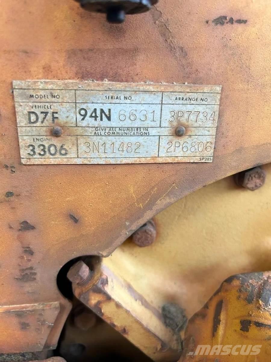 CAT D7F 履带式推土机