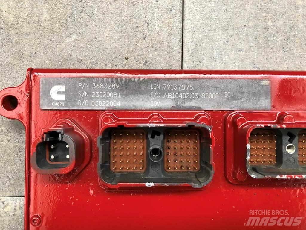 Cummins ISX 电子设备