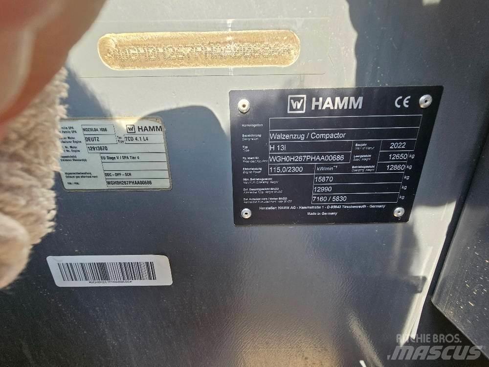 Hamm H13I 单轮压路机