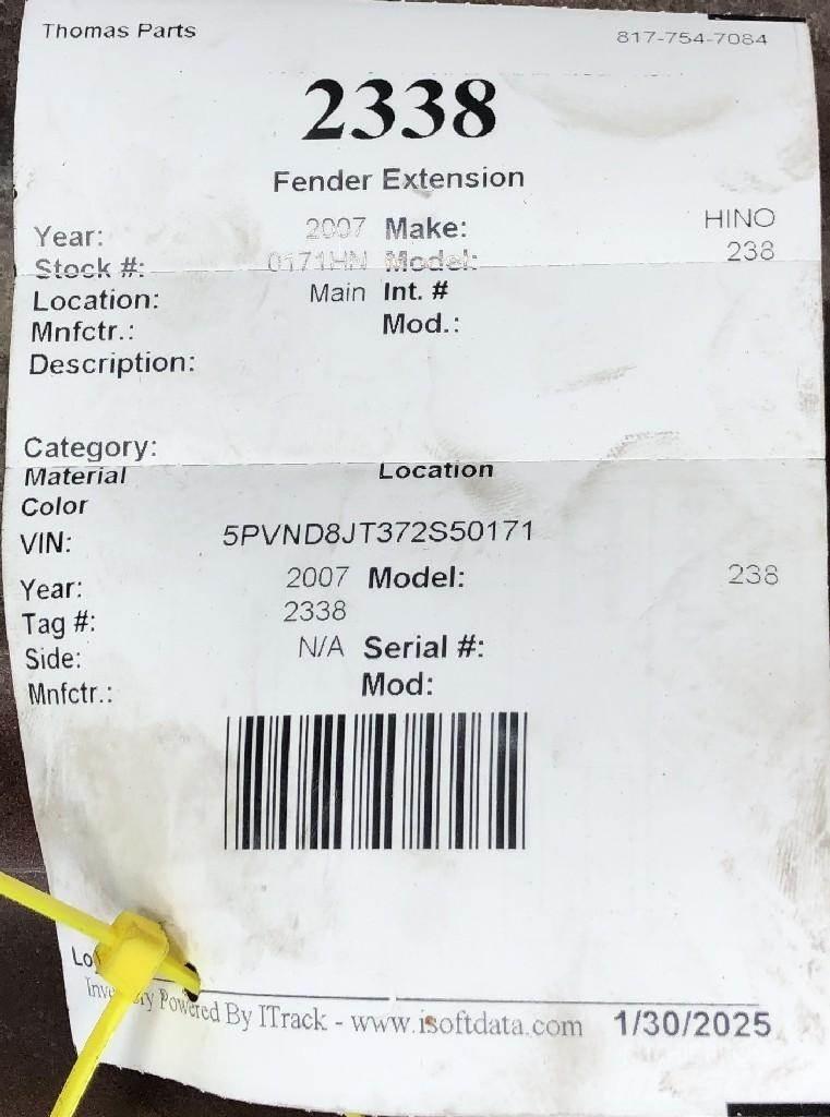 Hino 238 运输工具-其他