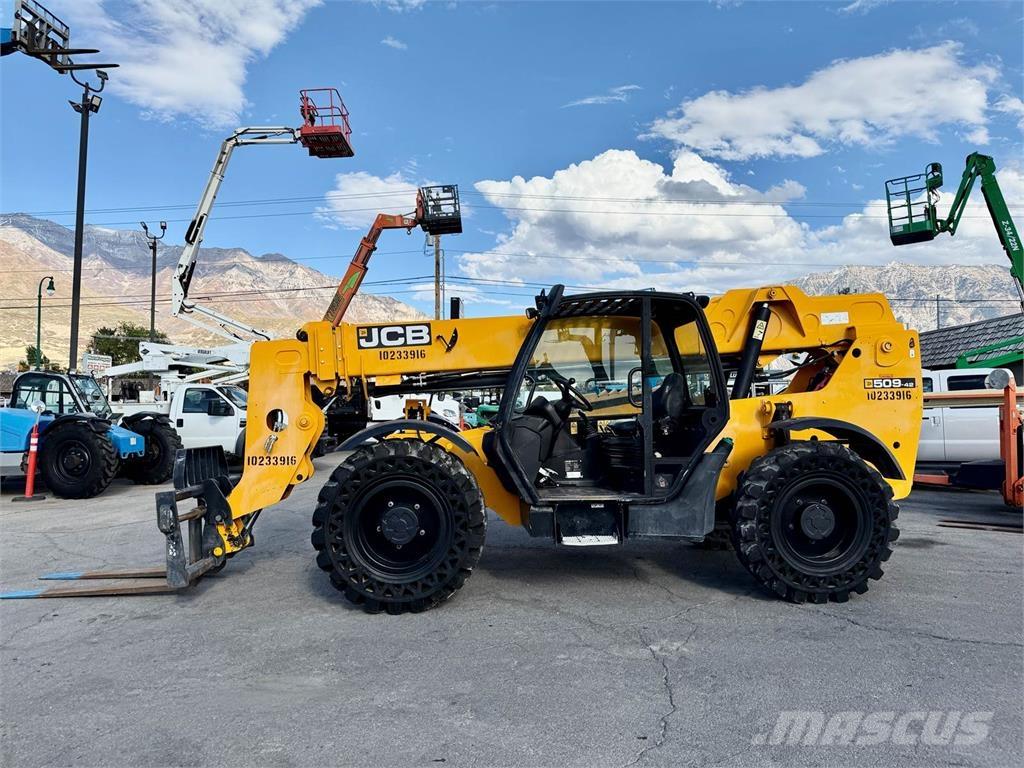 JCB 509-42 伸缩臂叉装车|叉装车