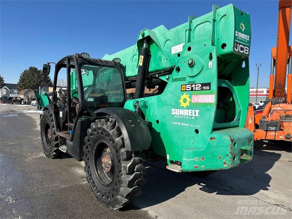 JCB 512-56 伸缩臂叉装车|叉装车