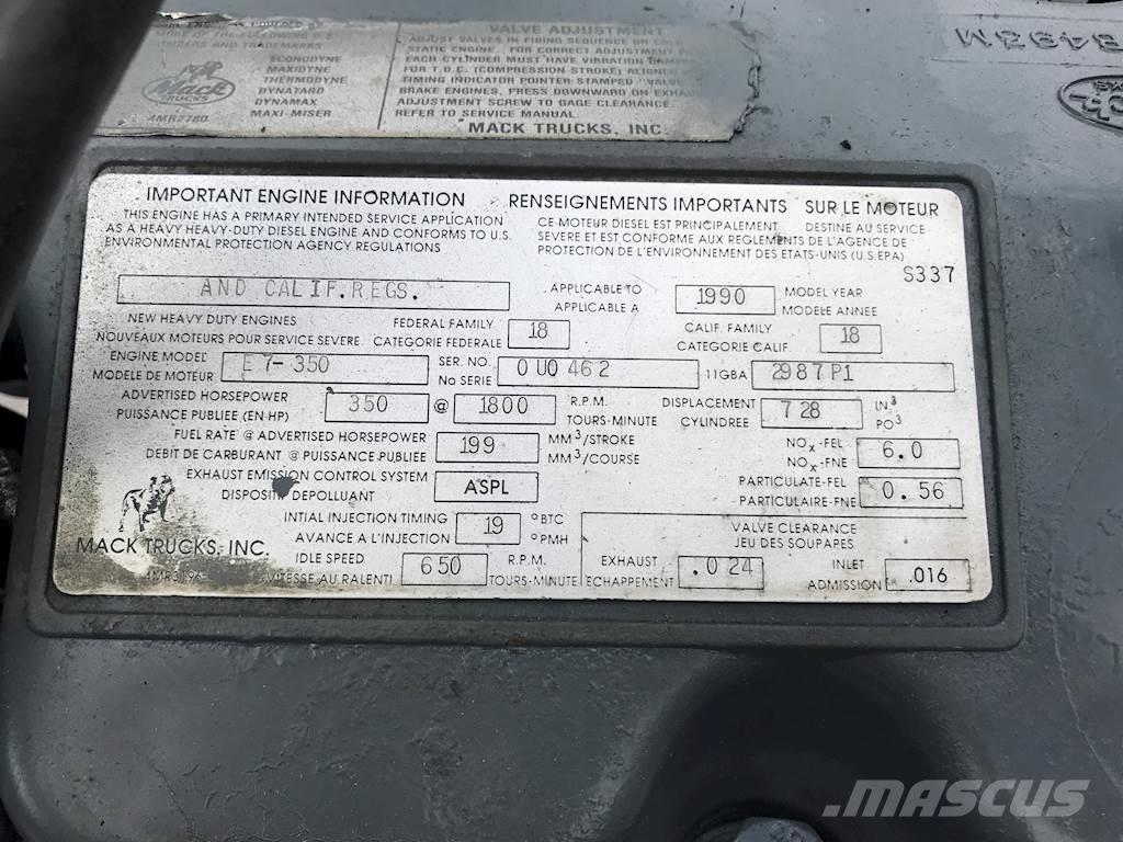 Mack E7-350 发动机