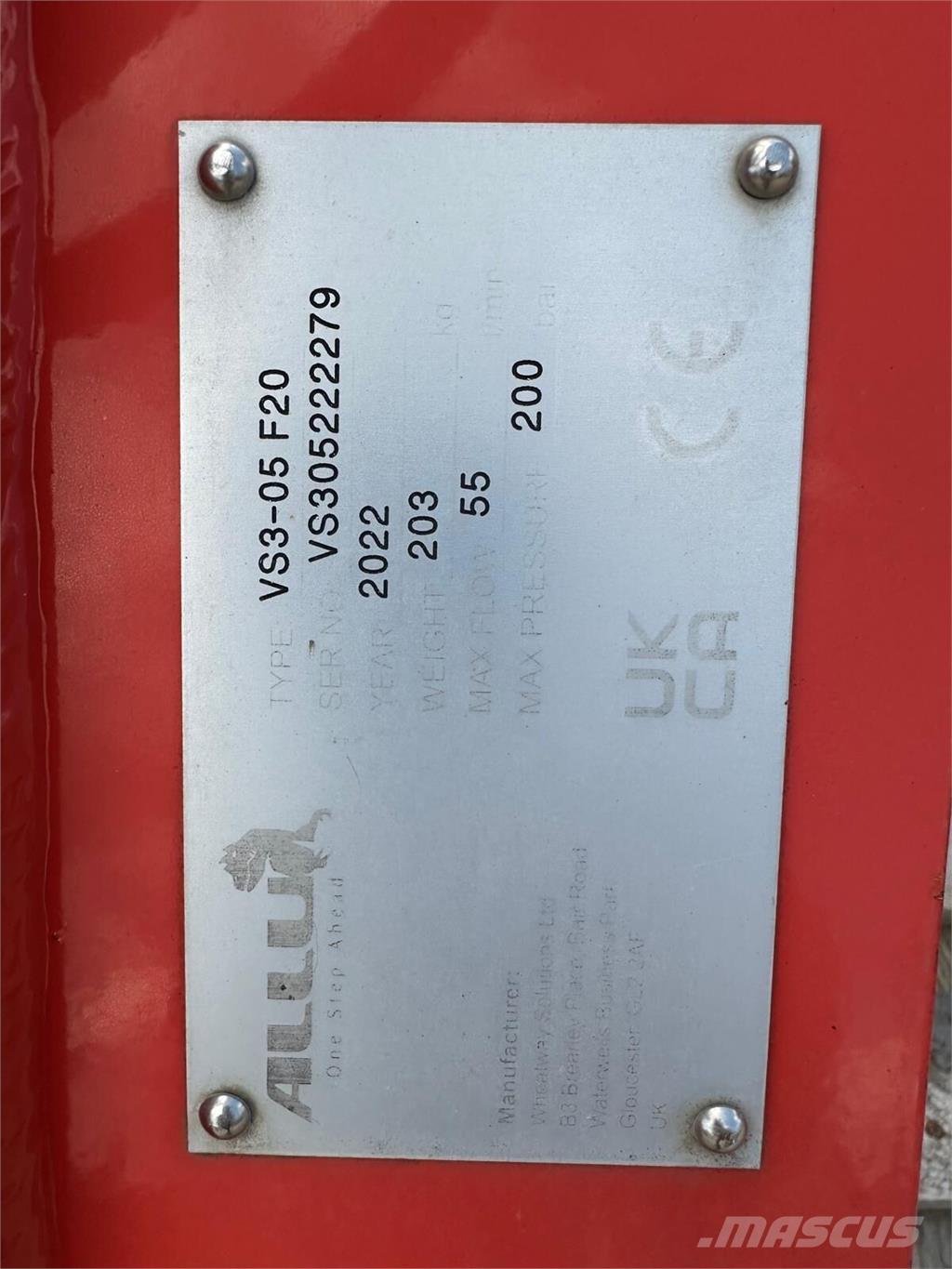 Allu VS 3-05 建筑机械-其他