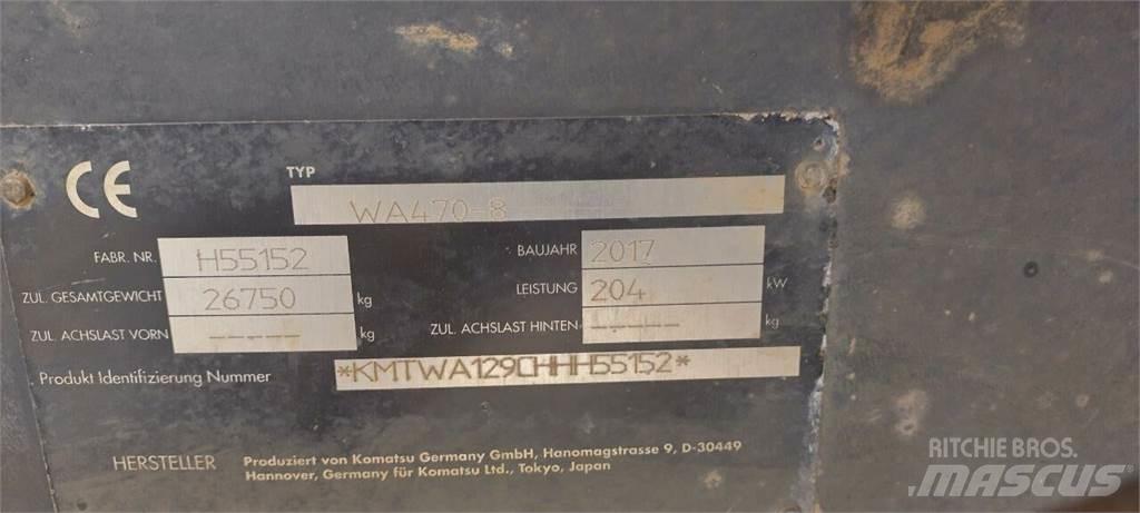 Komatsu WA 470-8 轮式装载机