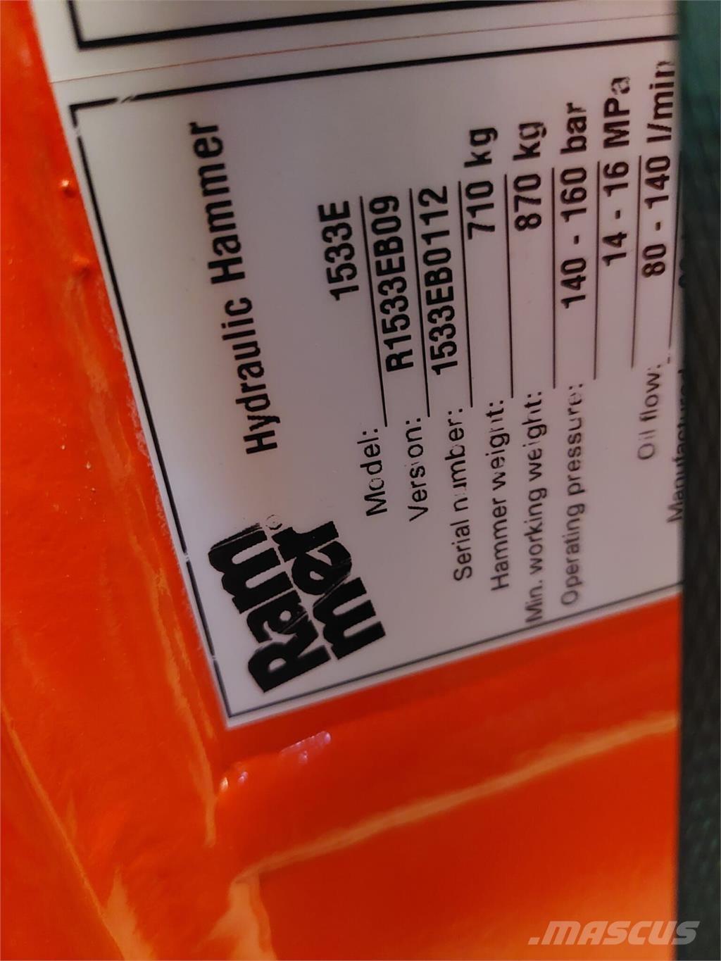 Rammer 1533E 建筑机械-其他
