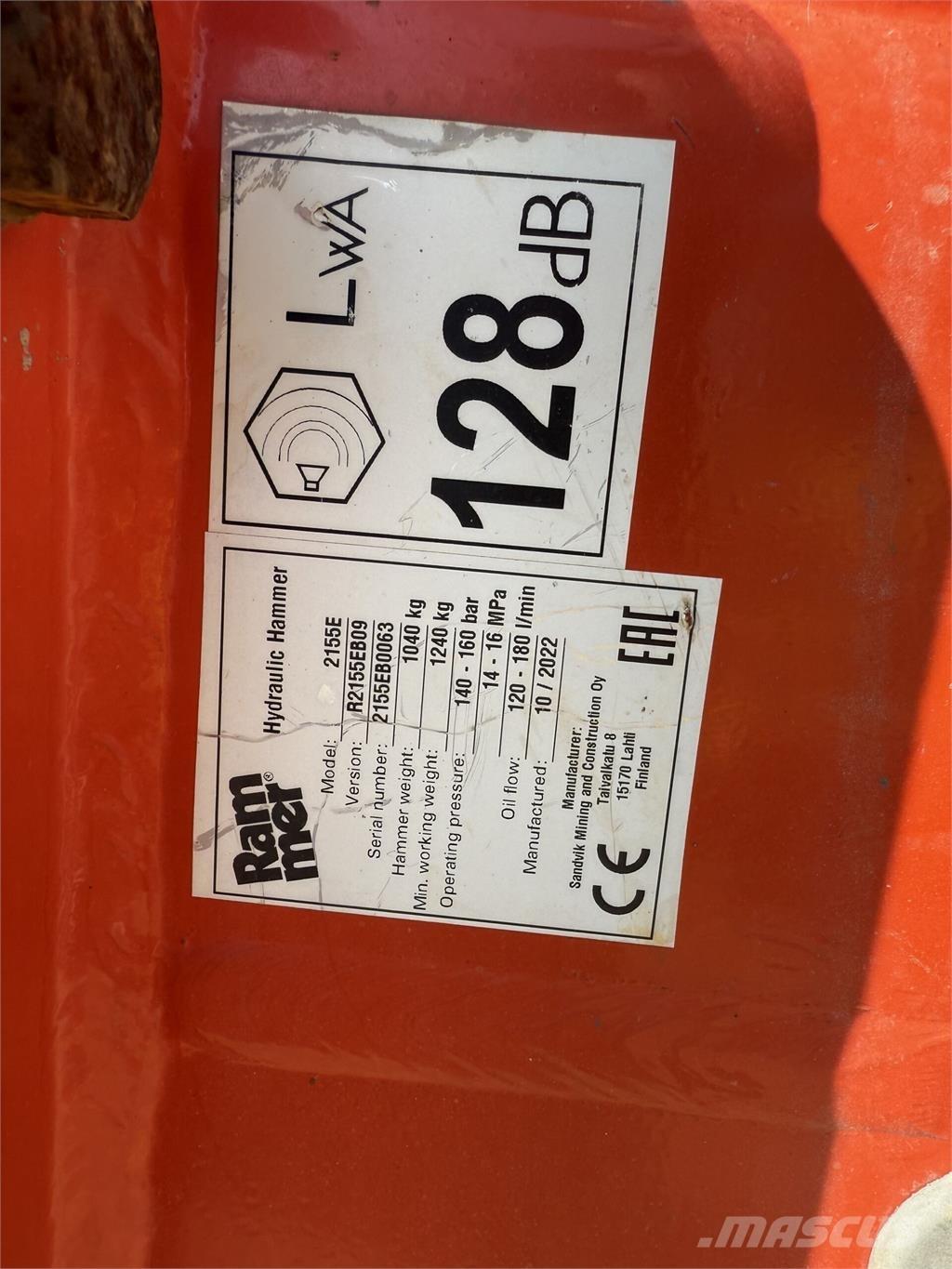 Rammer 2155E 建筑机械-其他