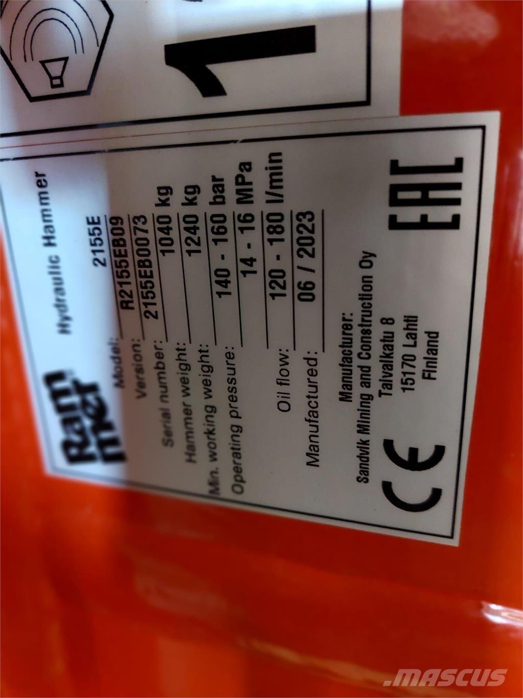 Rammer 2155E 建筑机械-其他