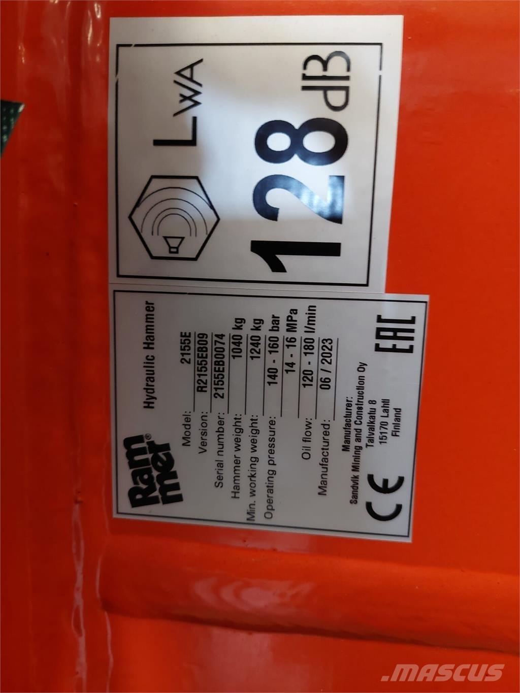 Rammer 2155E 建筑机械-其他