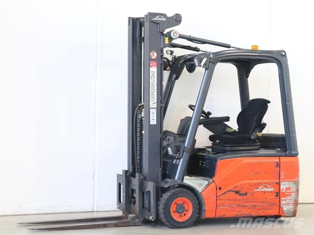 Linde E16/386-01 电动叉车