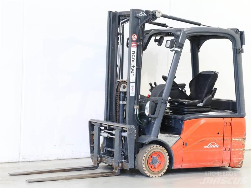 Linde E16/386-01 电动叉车