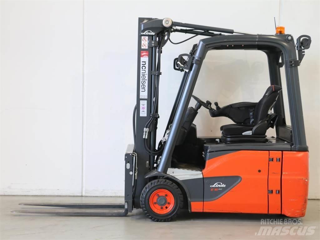 Linde E16/386-02 EVO 电动叉车