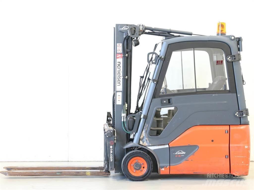 Linde E16/386-02 EVO 电动叉车