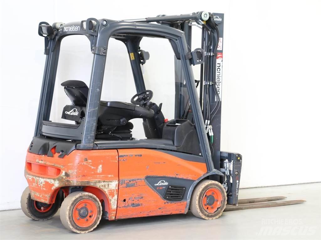 Linde E16P/386-02 电动叉车