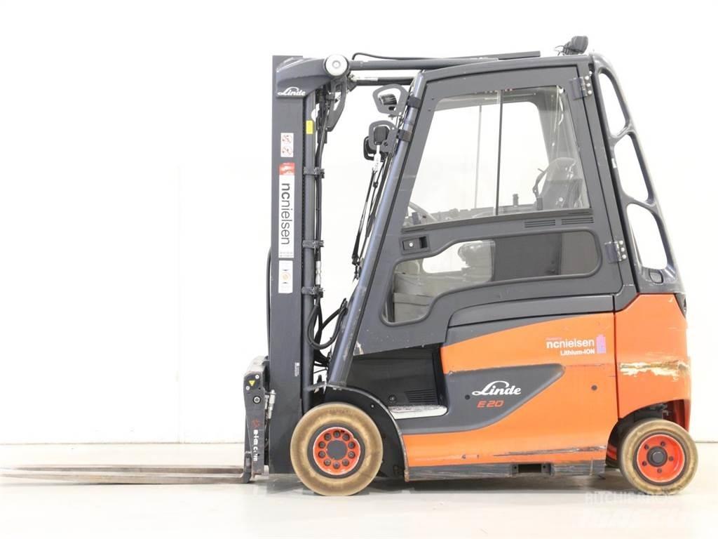 Linde E20/600H/387 电动叉车
