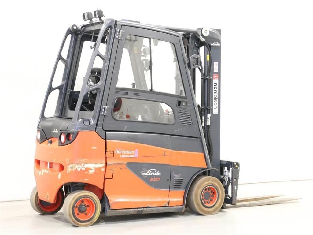 Linde E20/600H/387 电动叉车