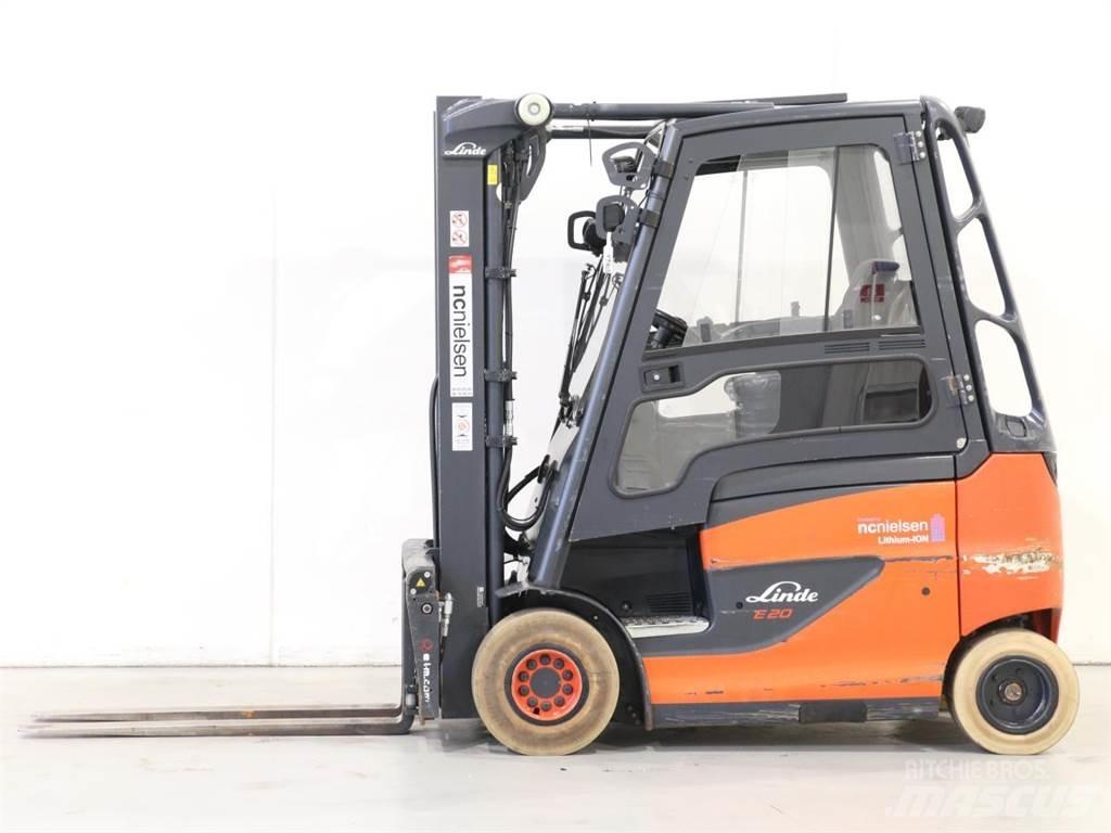 Linde E20/600H/387 电动叉车