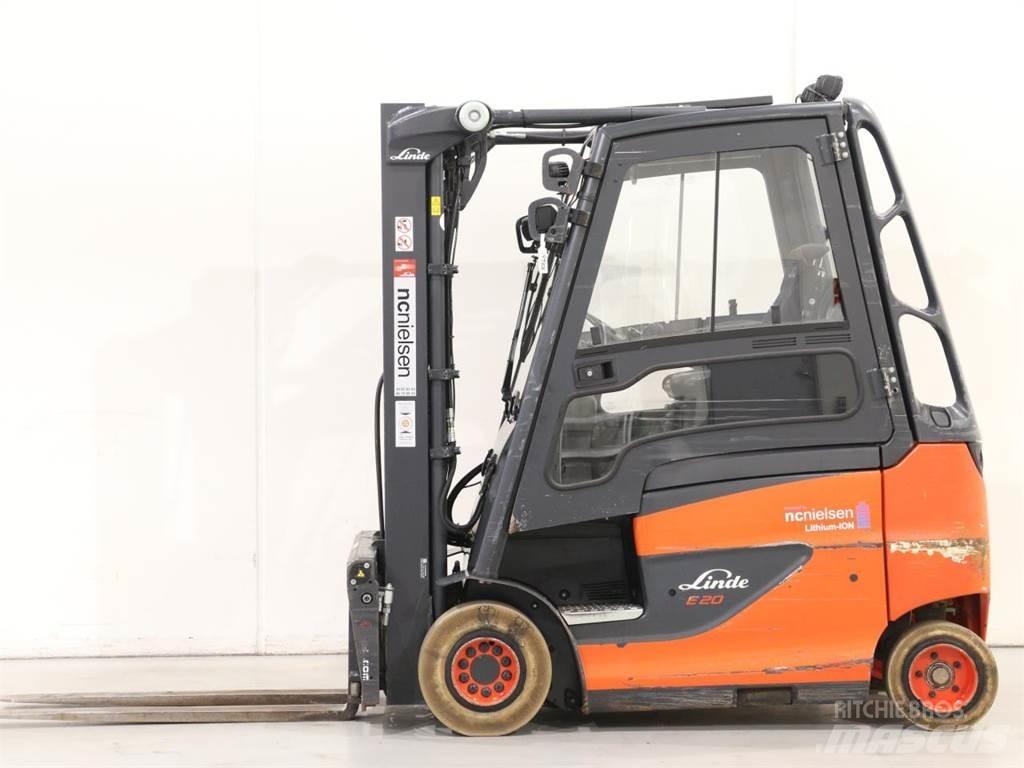 Linde E20/600H/387 电动叉车