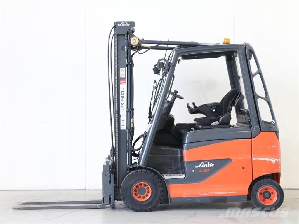 Linde E20/600H/387 电动叉车