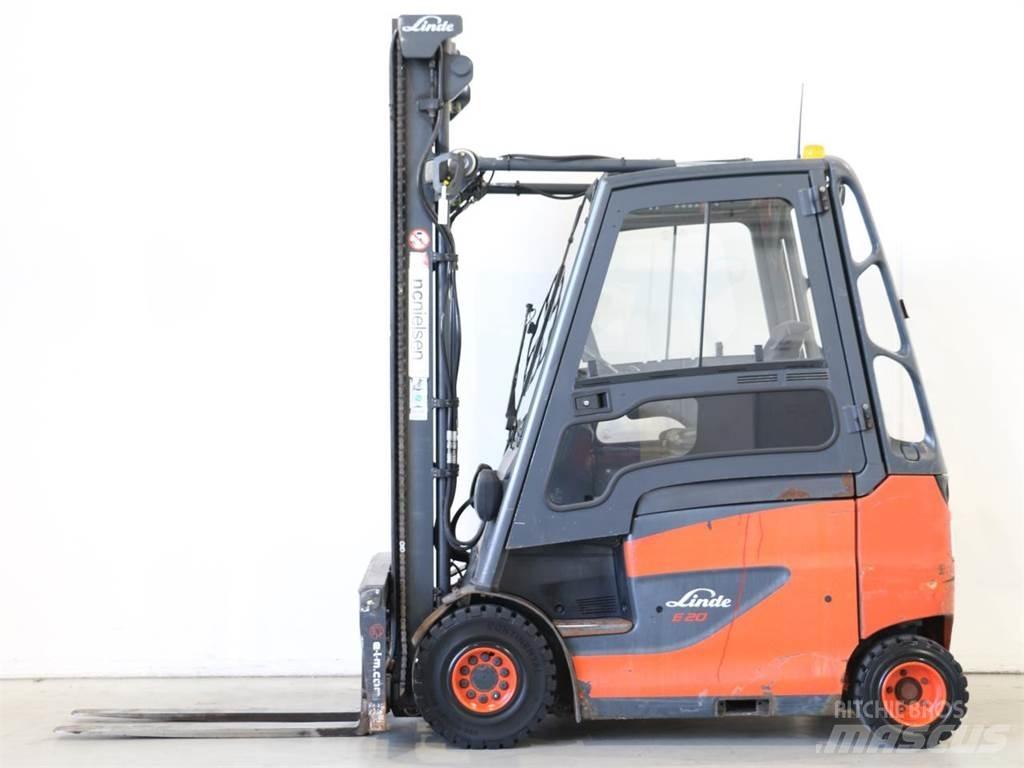 Linde E20/600H/387 电动叉车