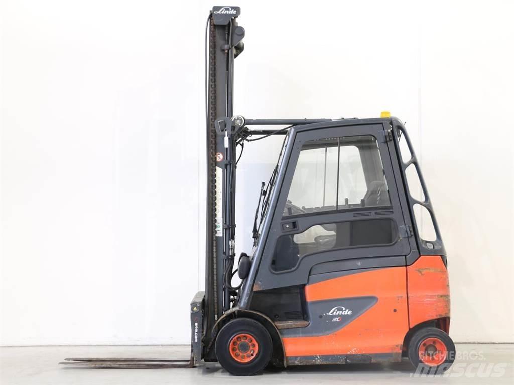 Linde E20/600H/387 电动叉车