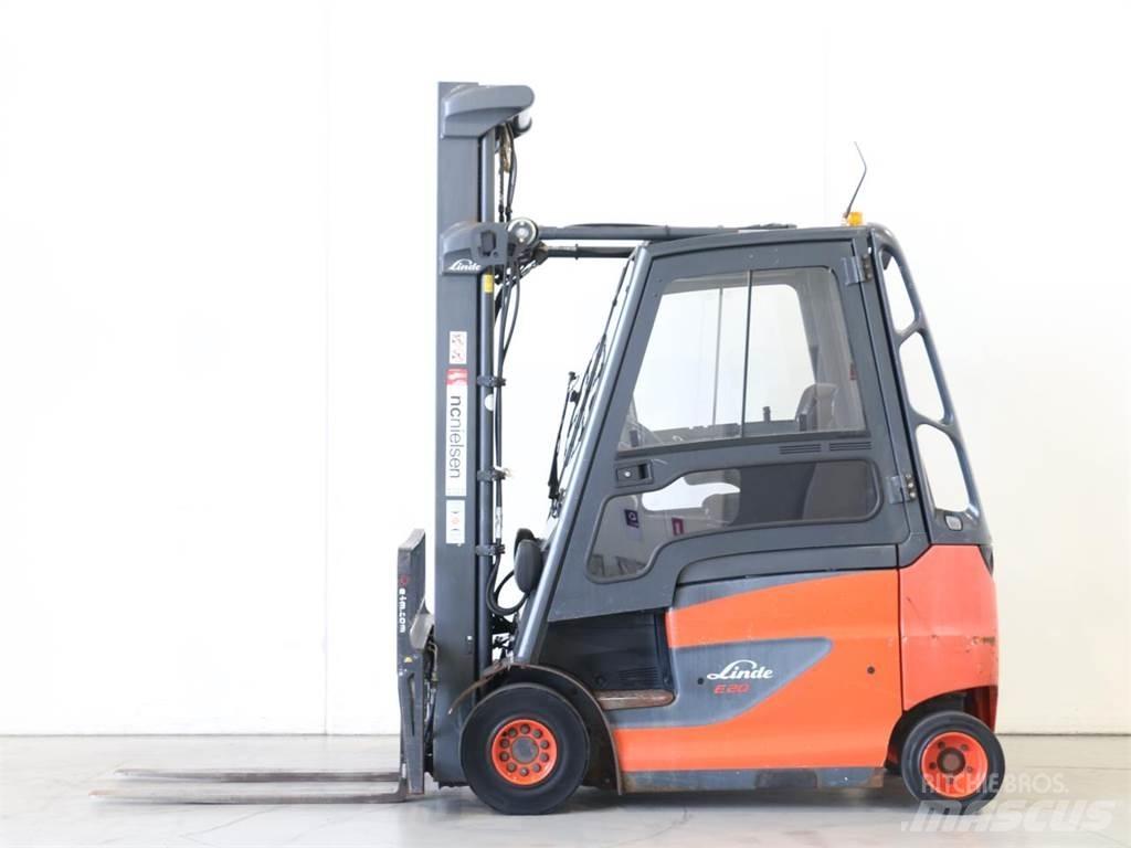 Linde E20/600H/387 电动叉车