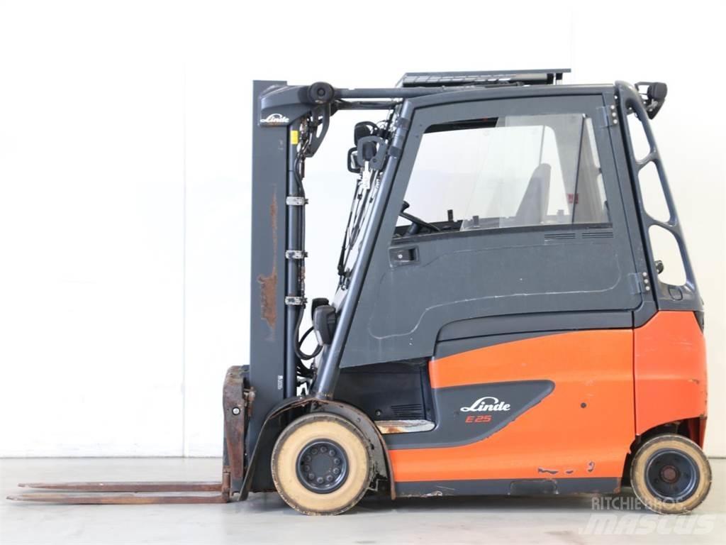 Linde E25/600HL/387 电动叉车