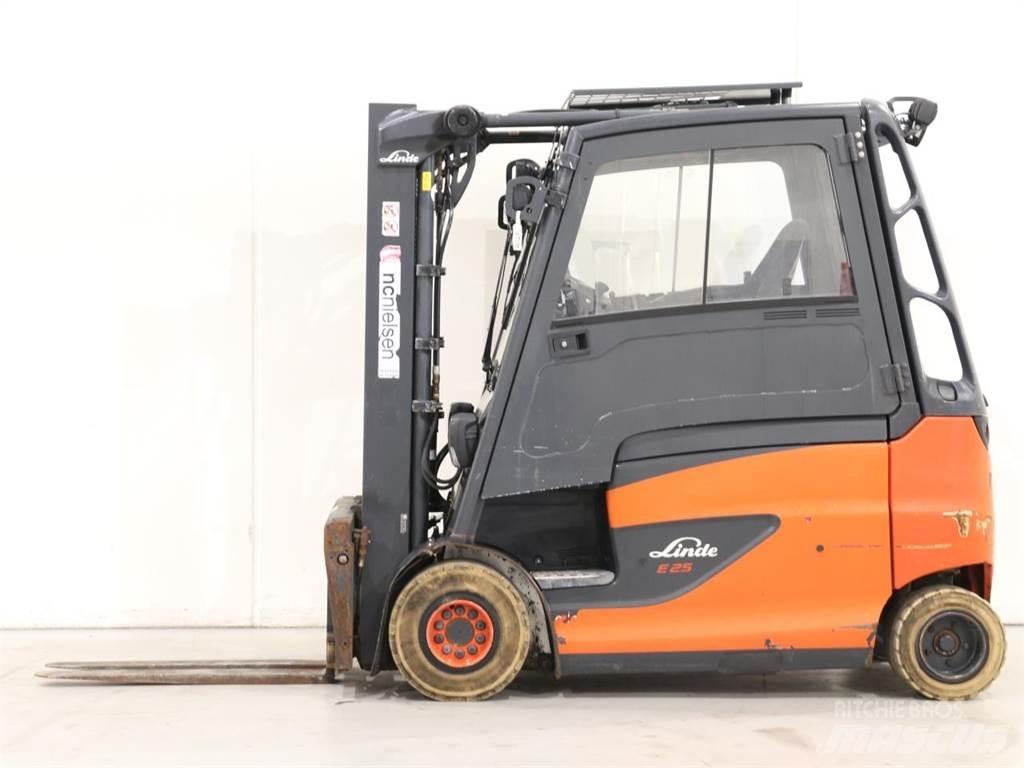 Linde E25/600HL/387 电动叉车