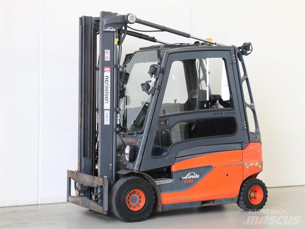 Linde E25L/387 电动叉车