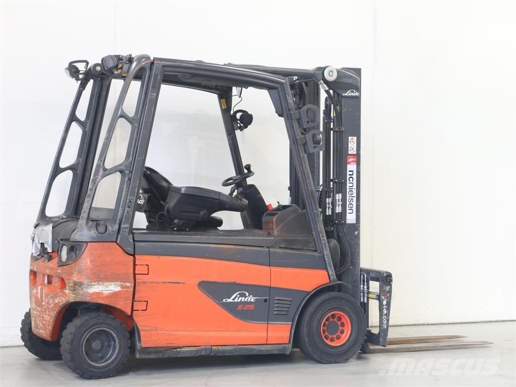 Linde E25L/387 电动叉车