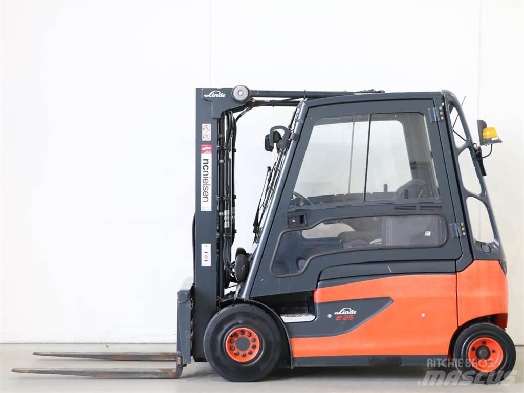 Linde E25L/387-01 电动叉车