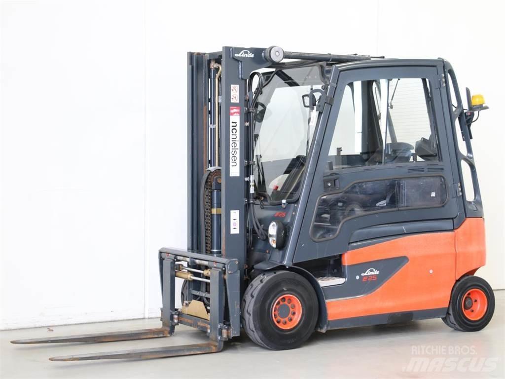 Linde E25L/387-01 电动叉车