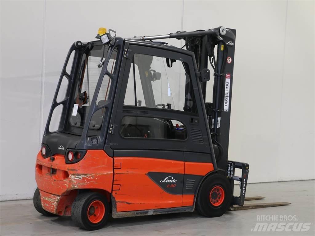 Linde E30L/387 电动叉车