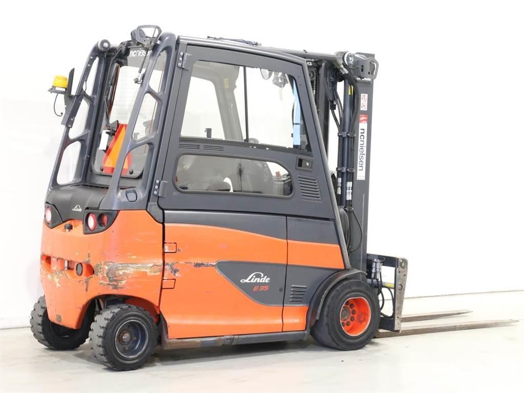 Linde E35HL/387 电动叉车