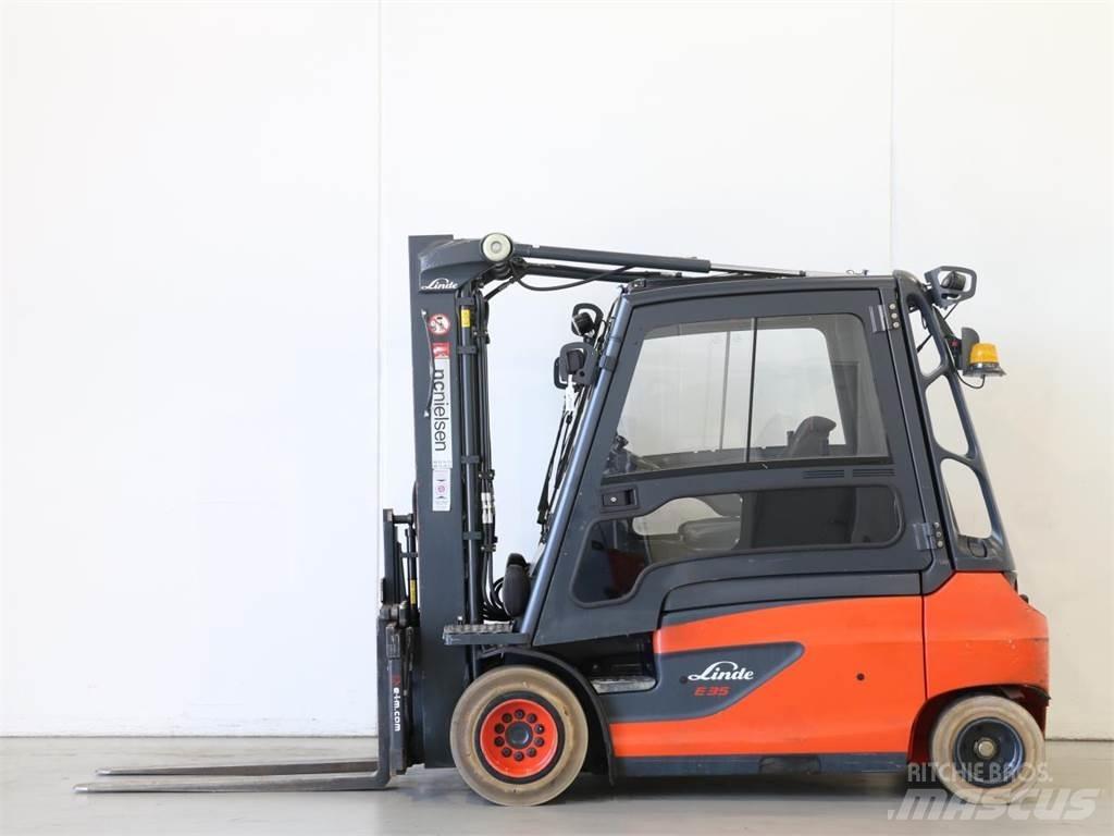 Linde E35L/387 电动叉车
