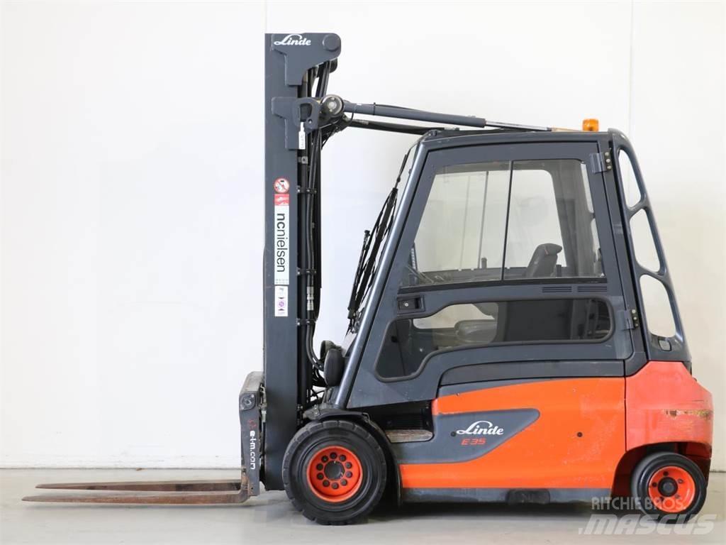 Linde E35L/387 电动叉车