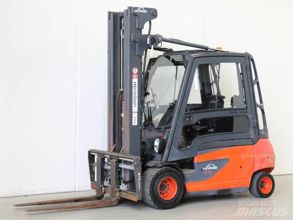 Linde E35L/387 电动叉车