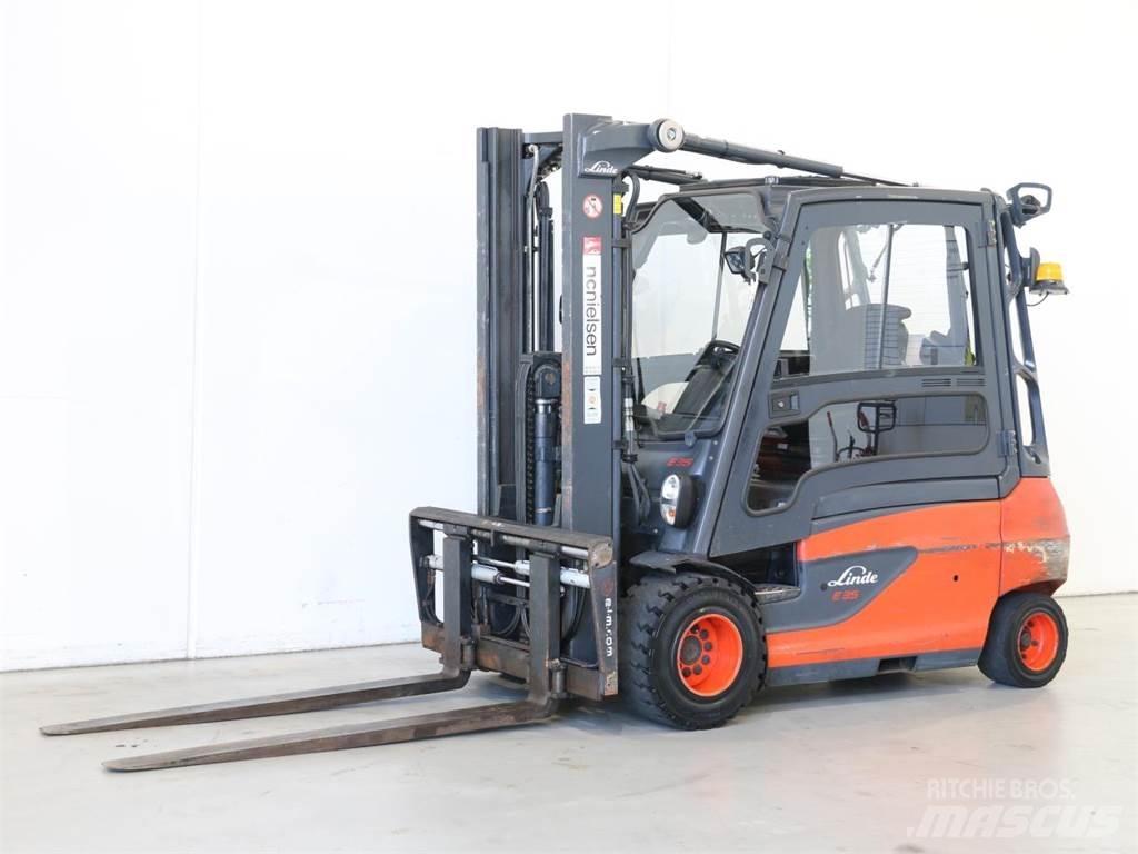 Linde E35L/387 电动叉车