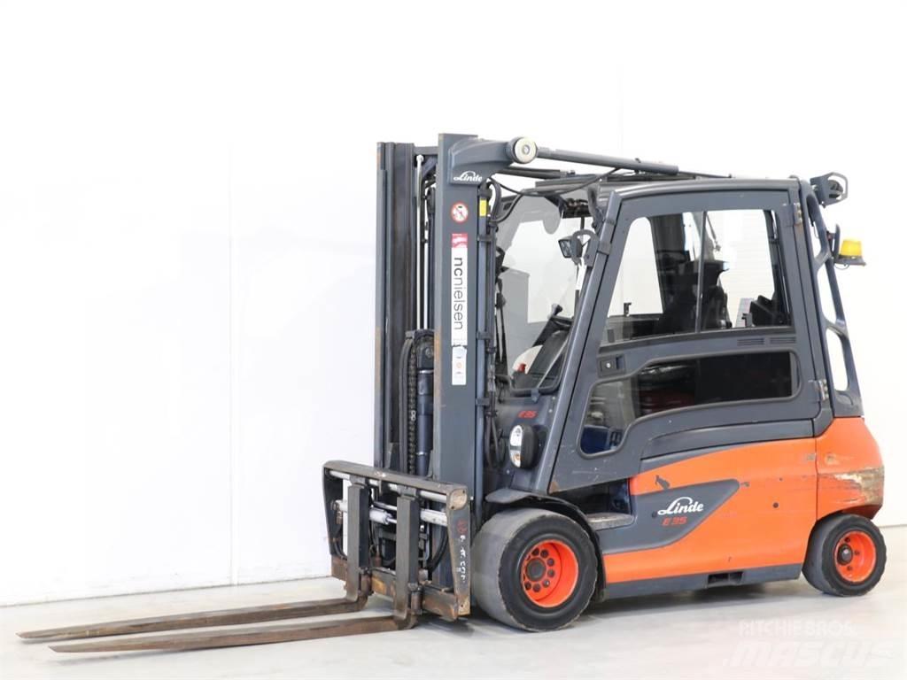 Linde E35L/387 电动叉车