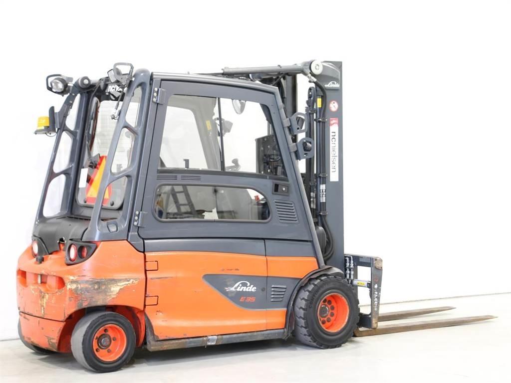 Linde E35L/387 电动叉车
