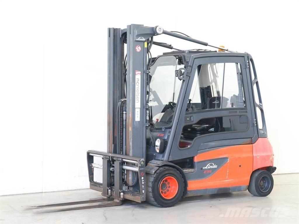 Linde E35L/387 电动叉车