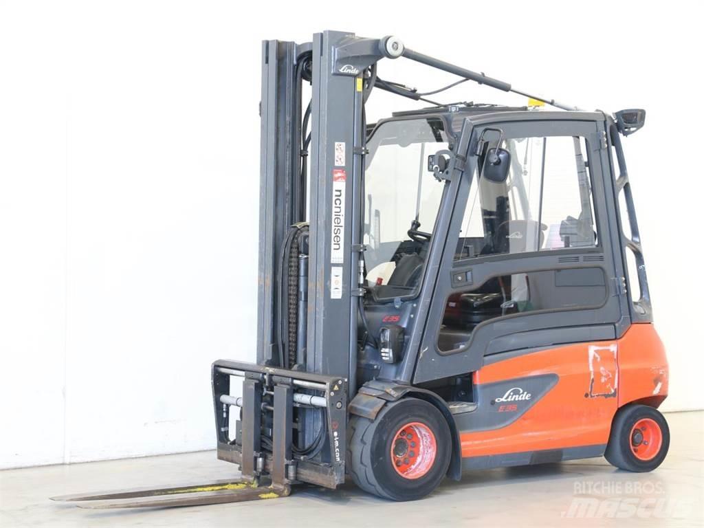 Linde E35L/387 电动叉车