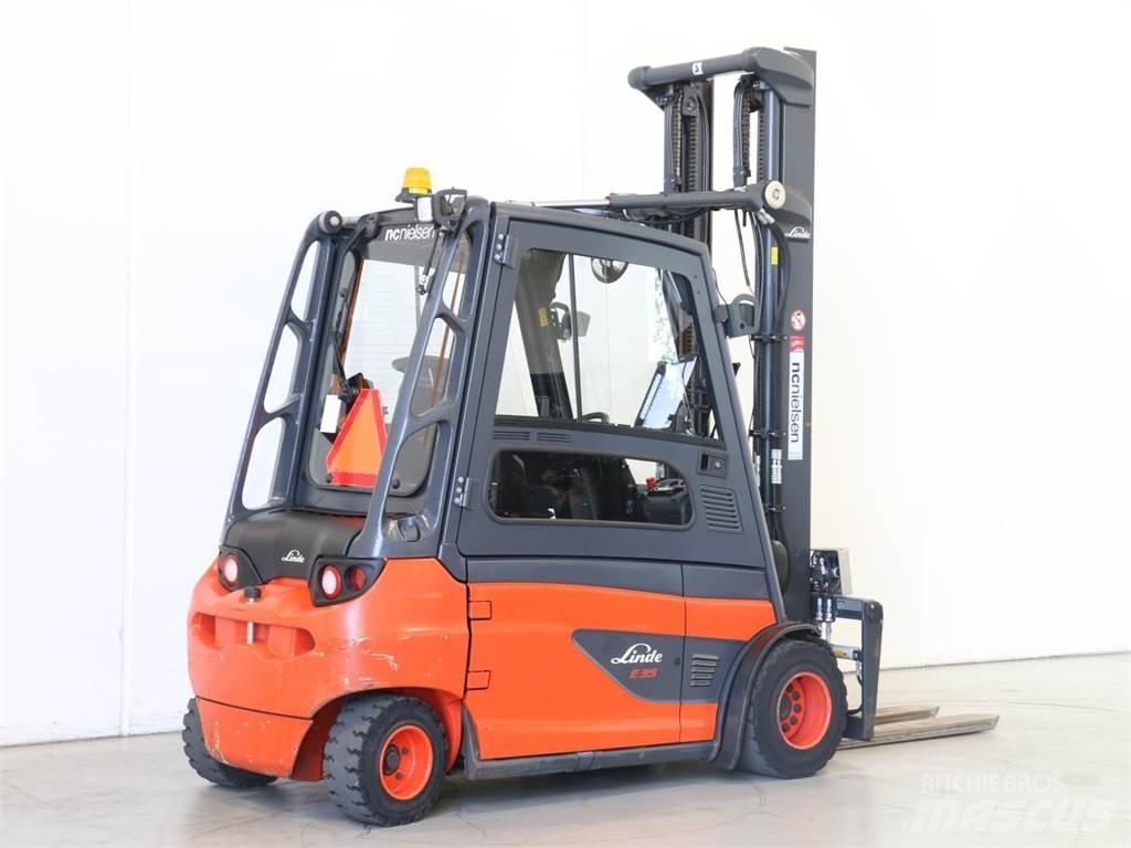 Linde E35L/387 电动叉车