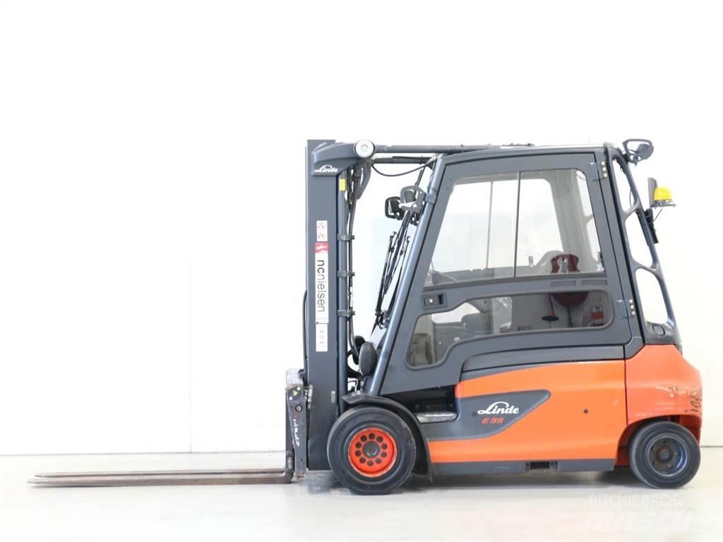 Linde E35L/387-01 电动叉车