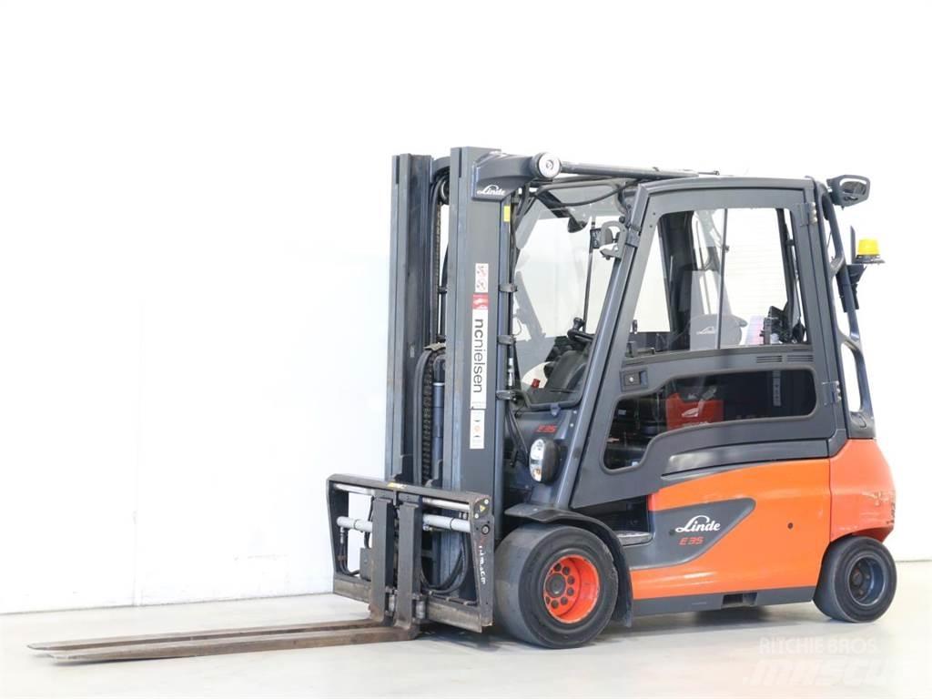 Linde E35L/387-01 电动叉车