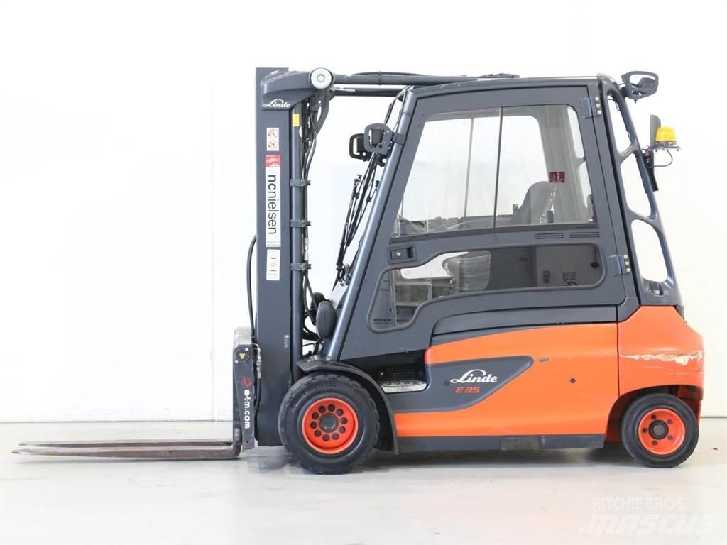 Linde E35L/387-01 电动叉车