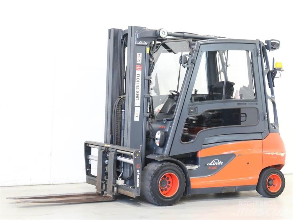 Linde E35L/387-01 电动叉车