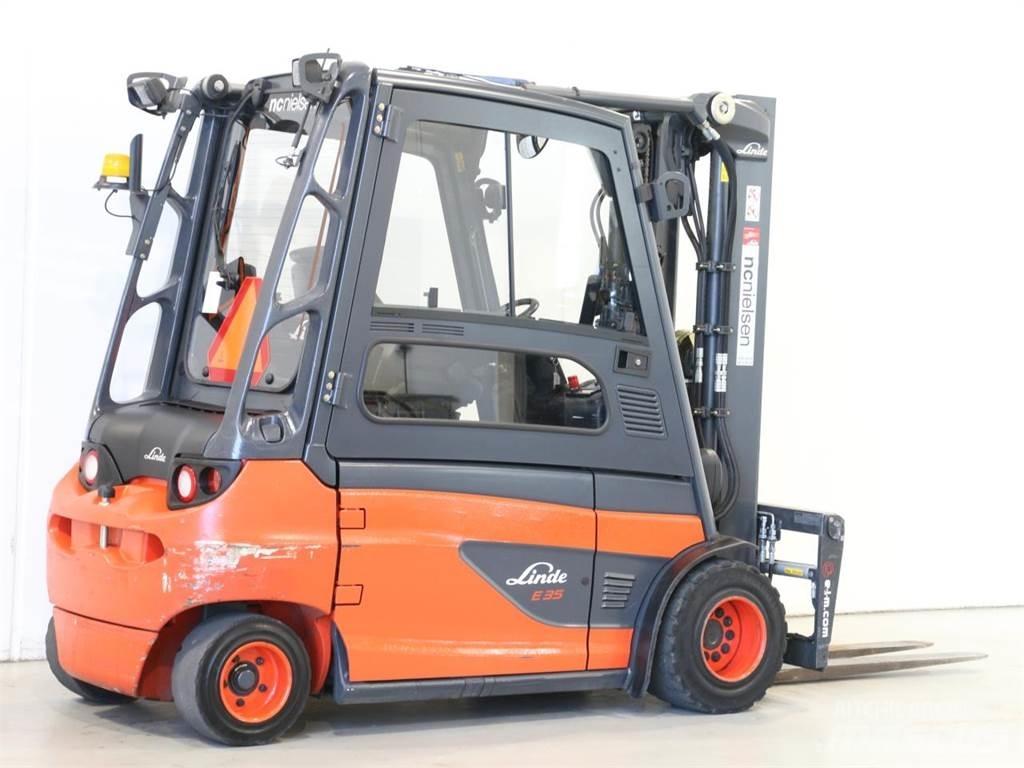 Linde E35L/387-01 电动叉车