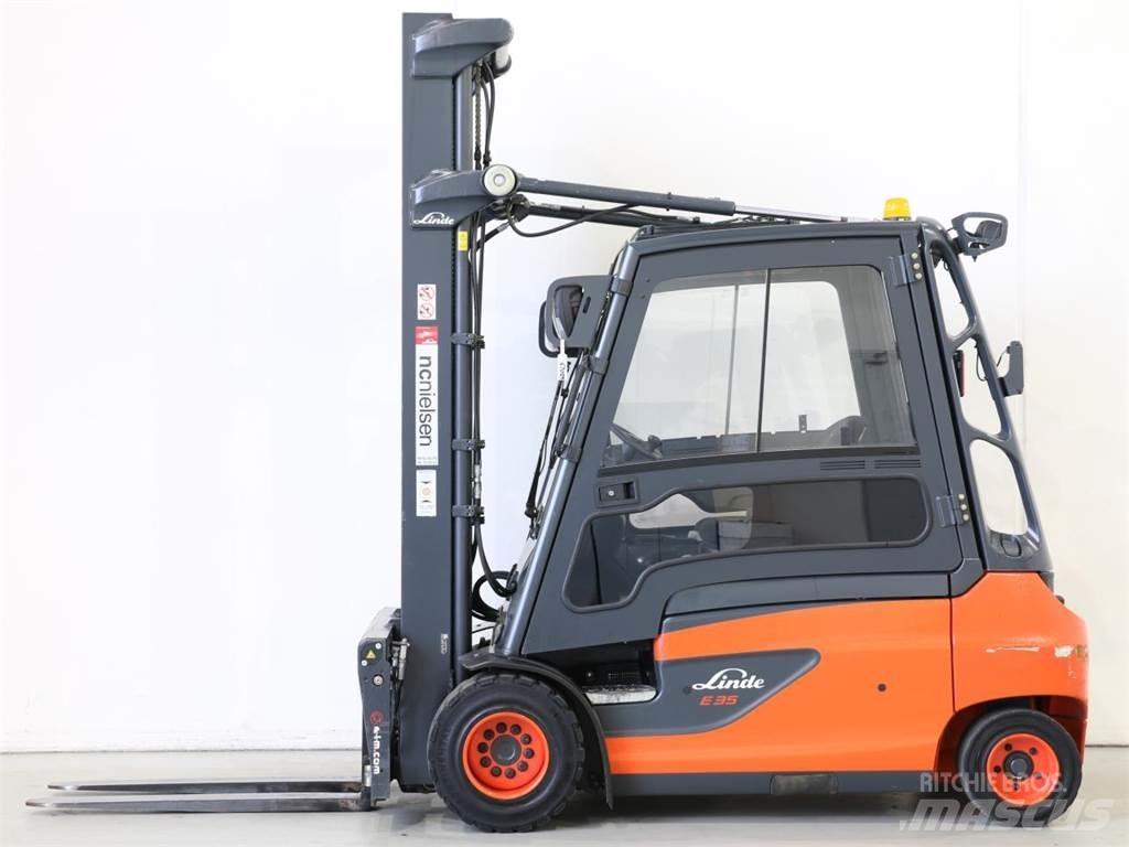 Linde E35L/387-01 电动叉车