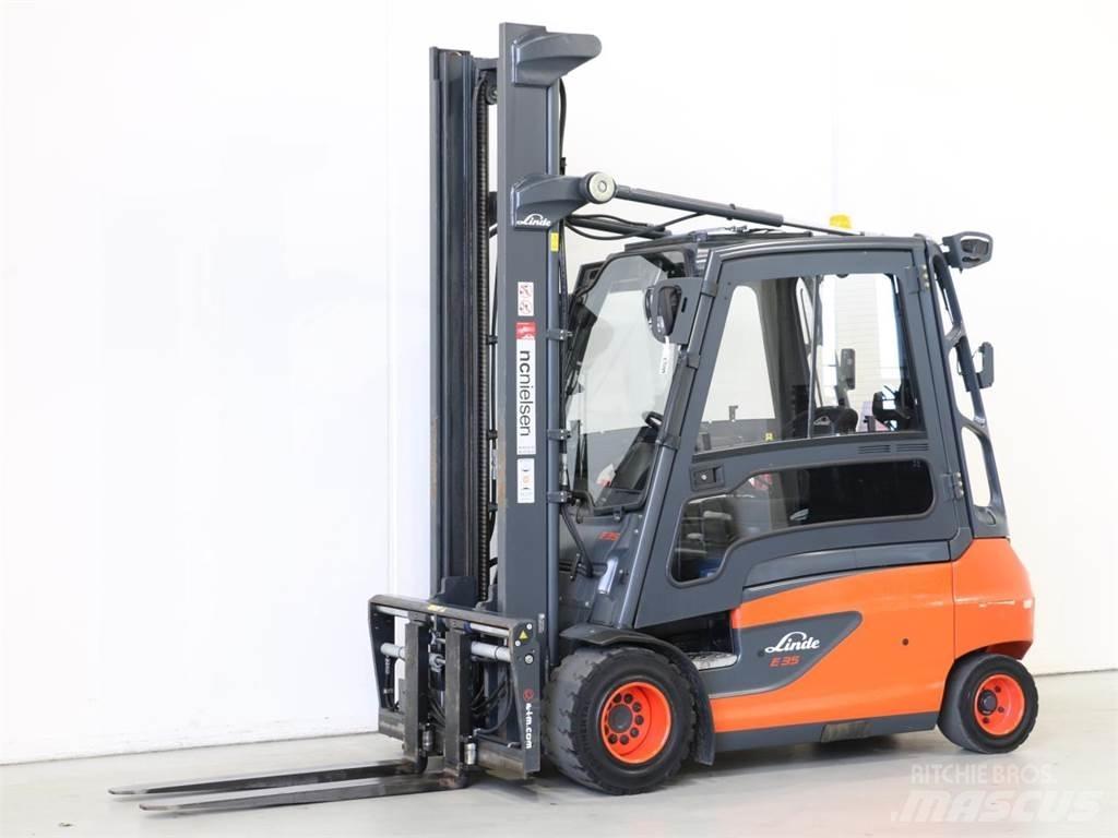 Linde E35L/387-01 电动叉车